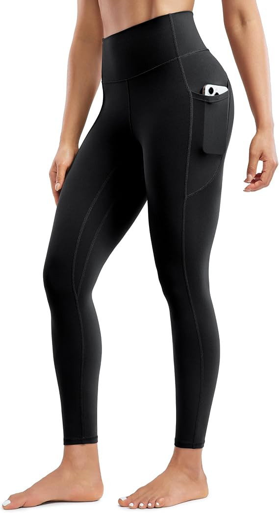 ENERBLOOM Workout Leggings with Pockets Yoga Pants 25"/28" | Amazon (US)