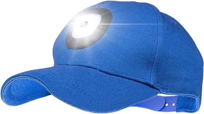 Roq Innovation Headlight Hat LED Baseball Cap, Unisex LED Lighted Hats for Men & Women, Hats With... | Amazon (US)