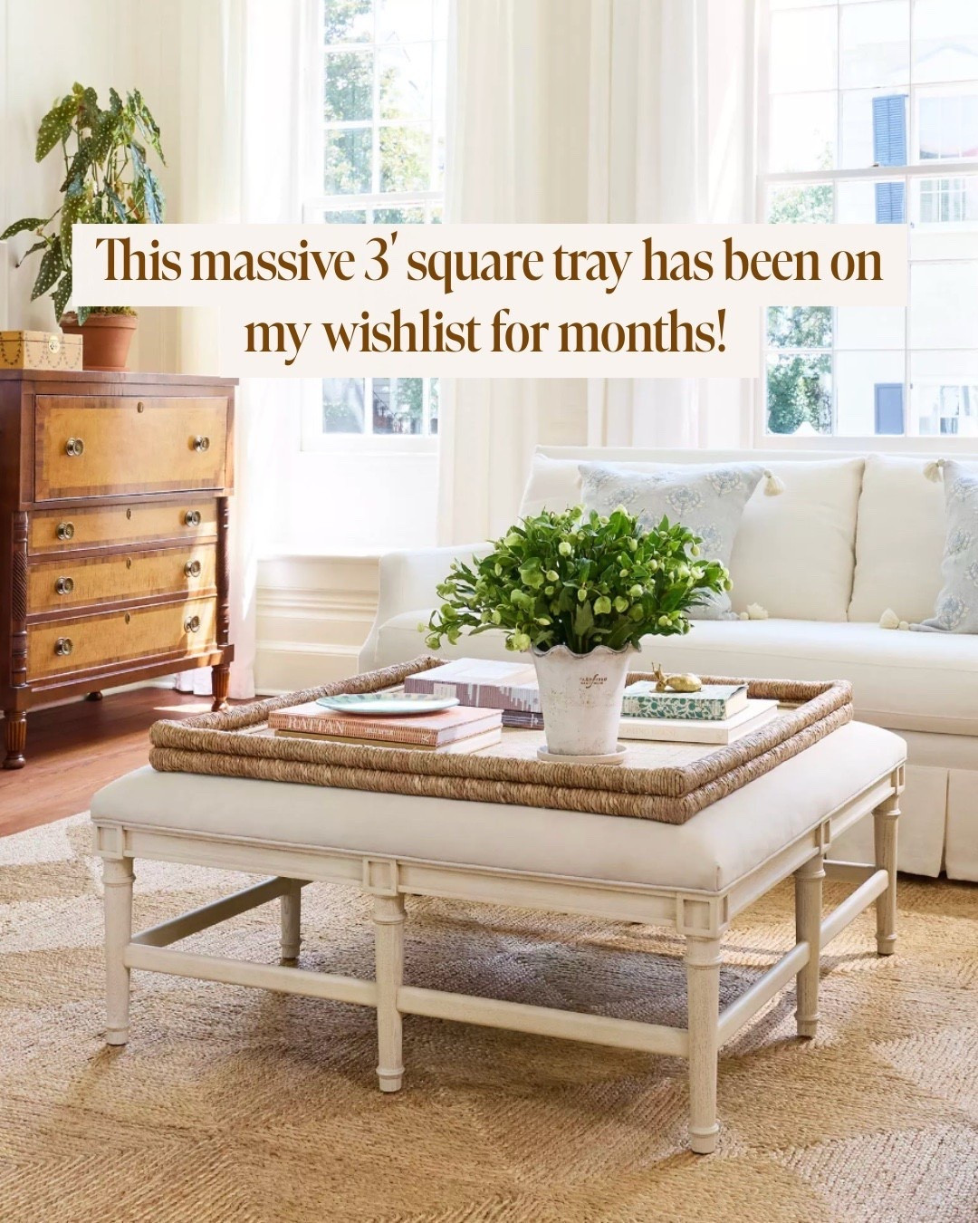 This massive tray is a splurge but I think it would be worth it 🙌🏻

#LTKSeasonal #LTKMothersDay #LTKHome