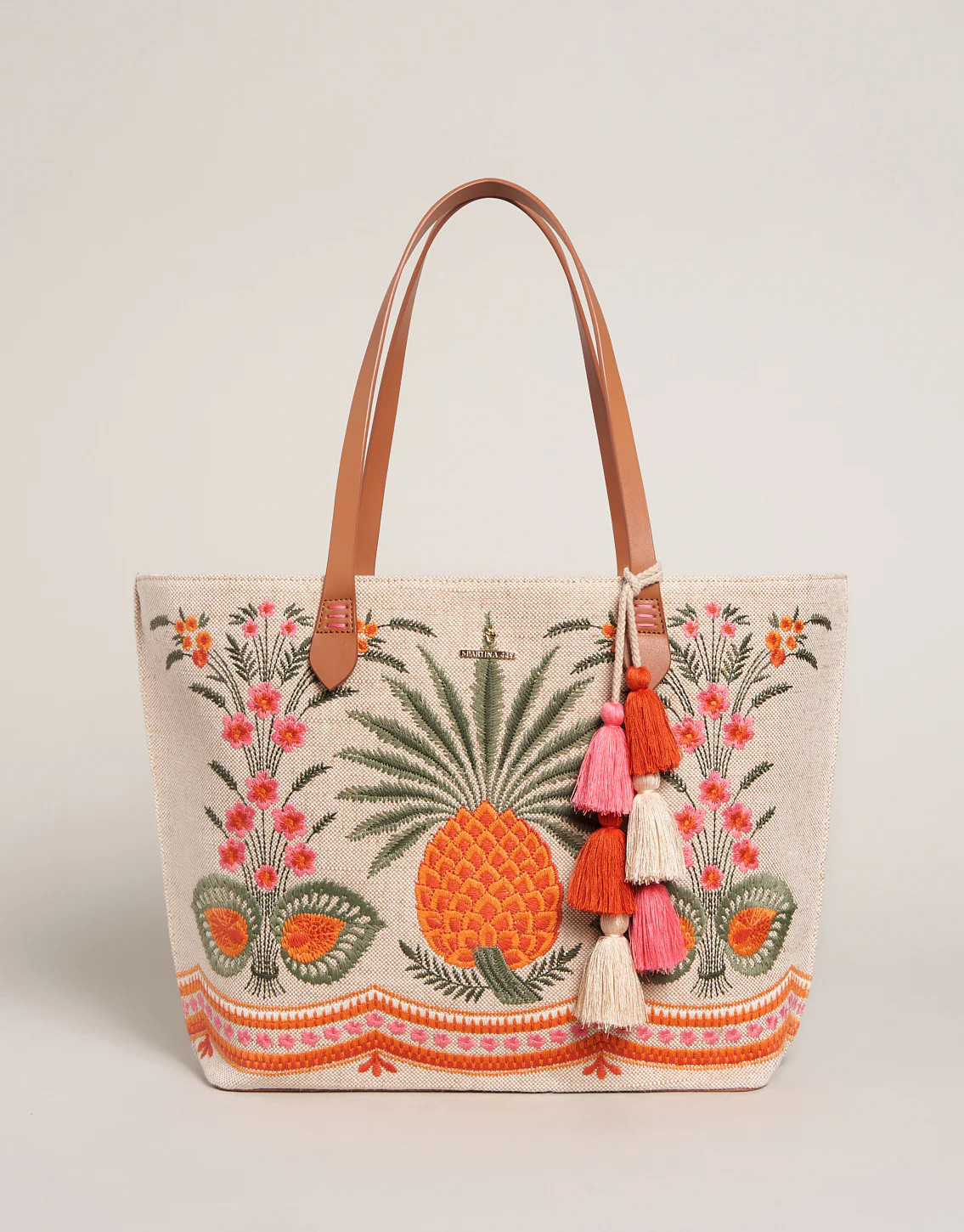 Fiesta Tote Alljoy Landing Pineapple | Spartina 449