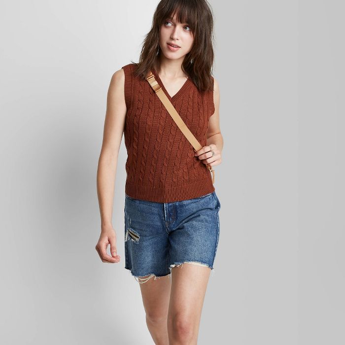 Women's V-Neck Sweater Vest - Wild Fable™ | Target