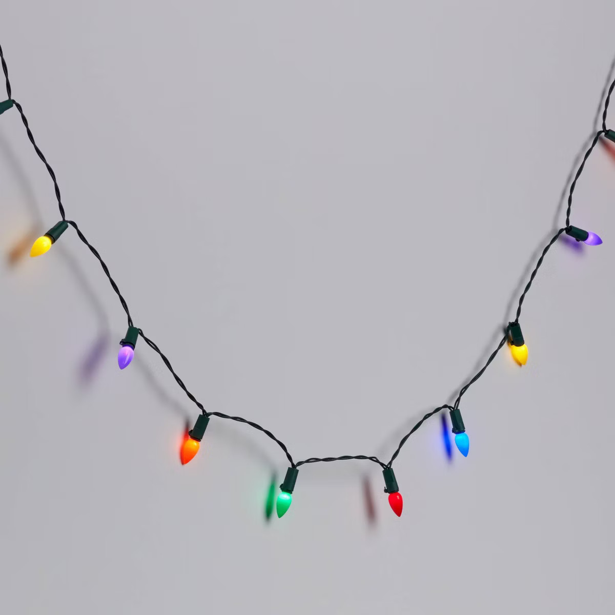 30ct LED Christmas Indoor Outdoor Novelty String Lights with Green Wire - Wondershop™ | Target
