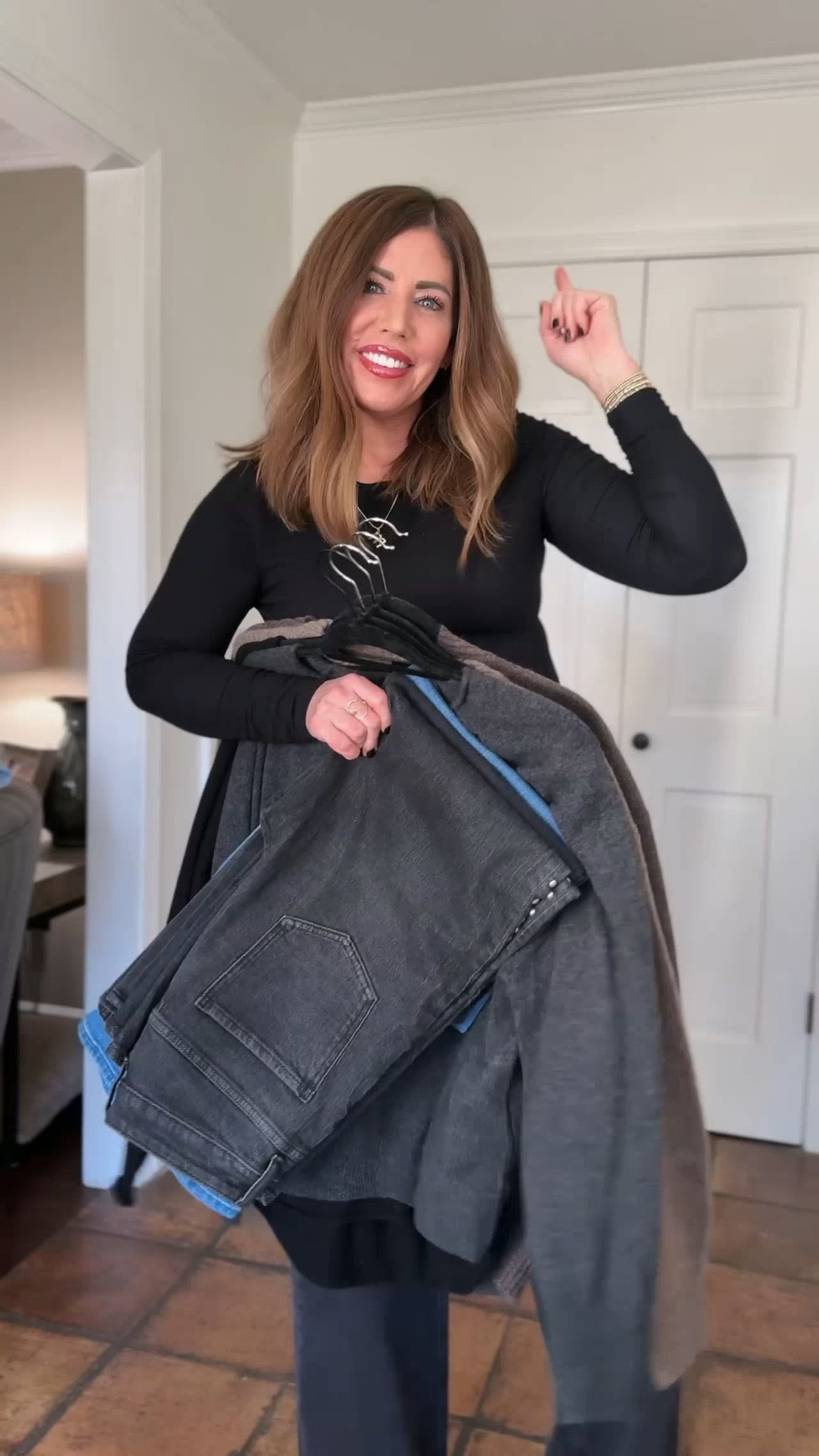 easy elevated casual outifts perfect for the office & more.
New arrivals from @quince

I'm wearing a 29 in all of the denim
The blue wash pair is a 29/34 inch inseam
The washed black wide leg is a 29/28 inch inseam
The straight studded black denim is a 29/28 inch inseam

I sized up in all of the sweaters for an oversized fit!
.
Oversized leather jacket is so beautiful. The quality is amazing and the fit is perfection. I’m wearing a medium. This jacket was my top seller two winters ago. a great piece to have in your closet.!!
High-quality material materials at very affordable prices! up to 66% less than the designer brands.

 

 

#LTKOver40 #LTKootd #LTKFindsUnder100
