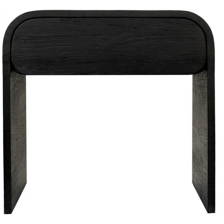 Meridian Furniture Cresthill Black Oak Night Stand - Walmart.com | Walmart (US)