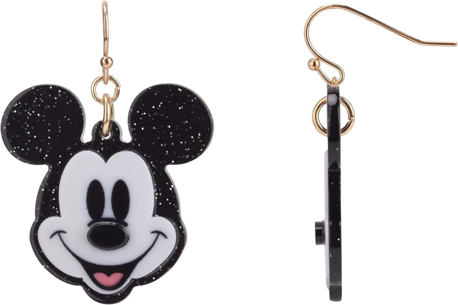 Disney Earrings, One Pair in Authentic Jewelry Gift Box, Hanging Acrylic Charm with 1.5” Drop, ... | Amazon (US)