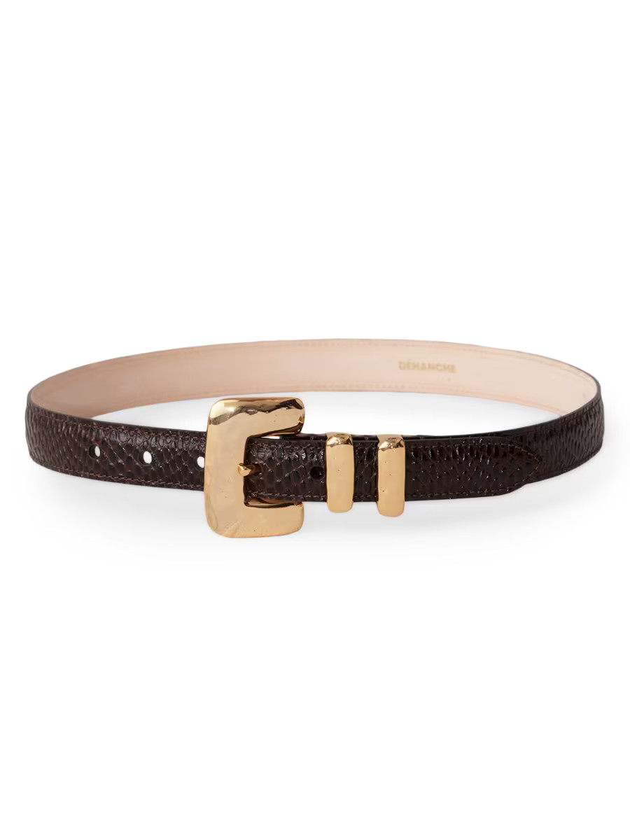 Tetra Leather Belt | Saks Fifth Avenue
