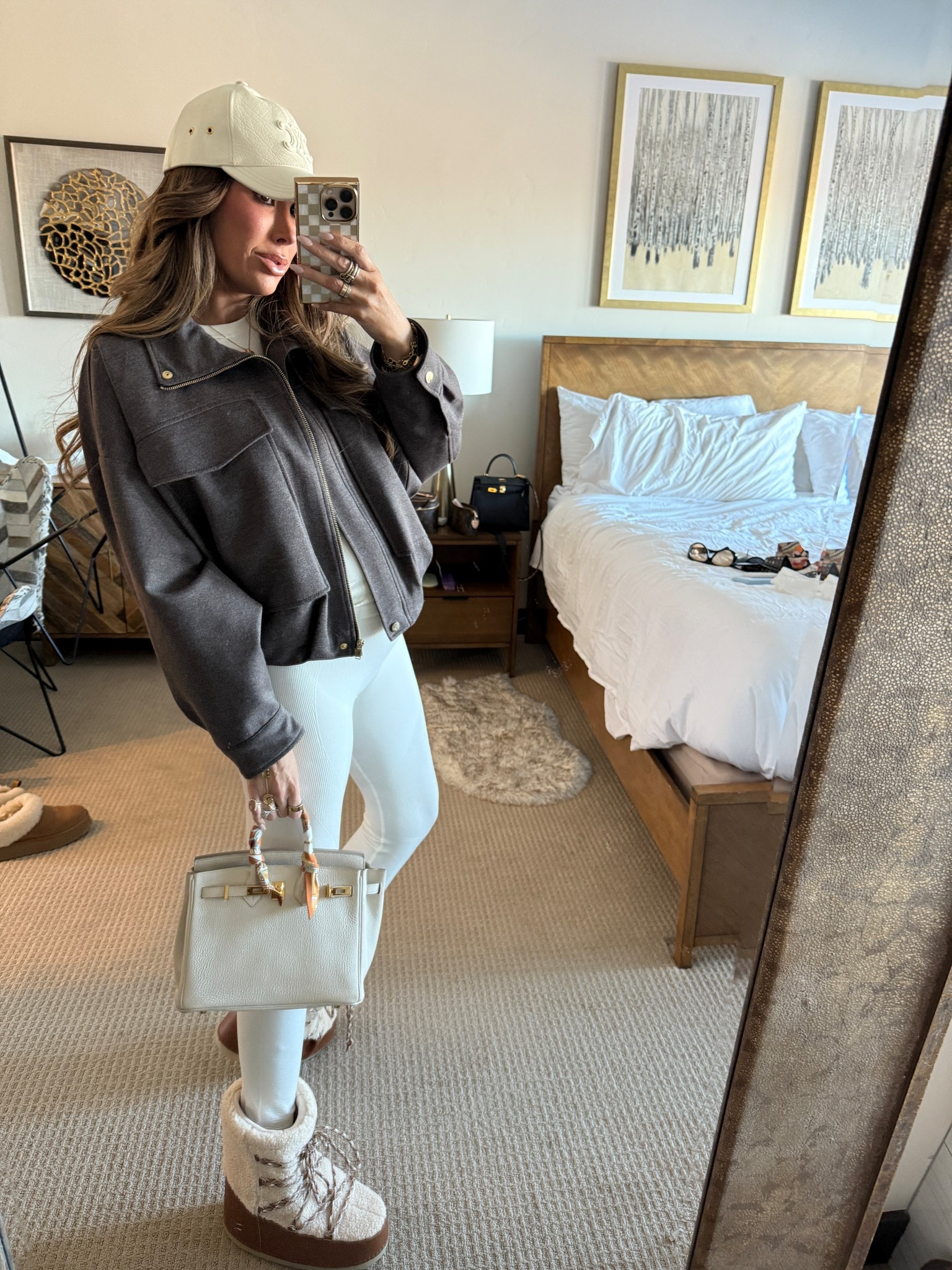 Medium in the jacket and a large in the top and bottom from Zara! The target version of moonboots are amazing and run TTS!! A fraction of cost. Love the ones on Zara too - I linked one version!

#LTKgrwm #LTKBump #LTKootd