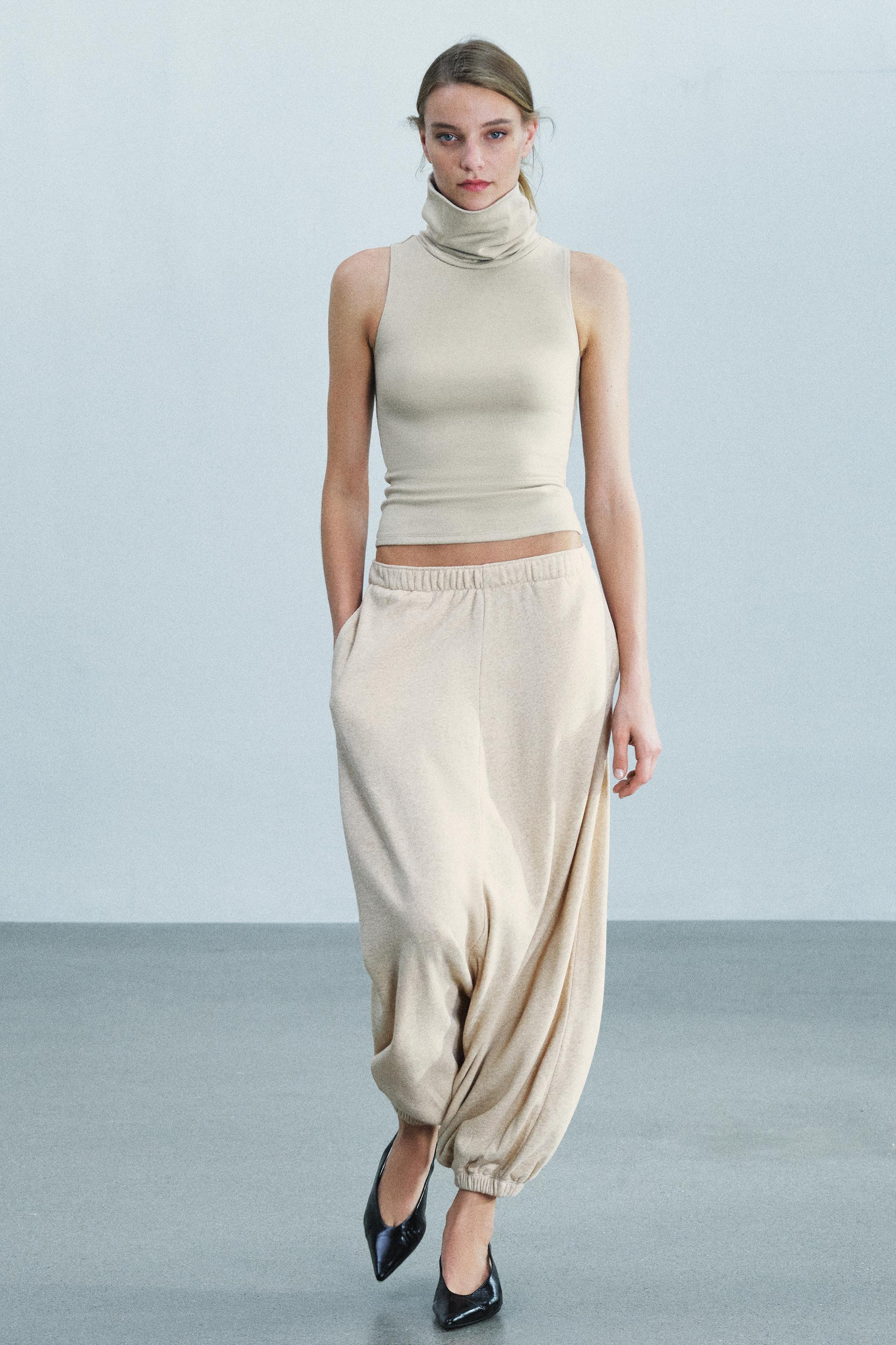 MOCK NECK TOP | Zara US