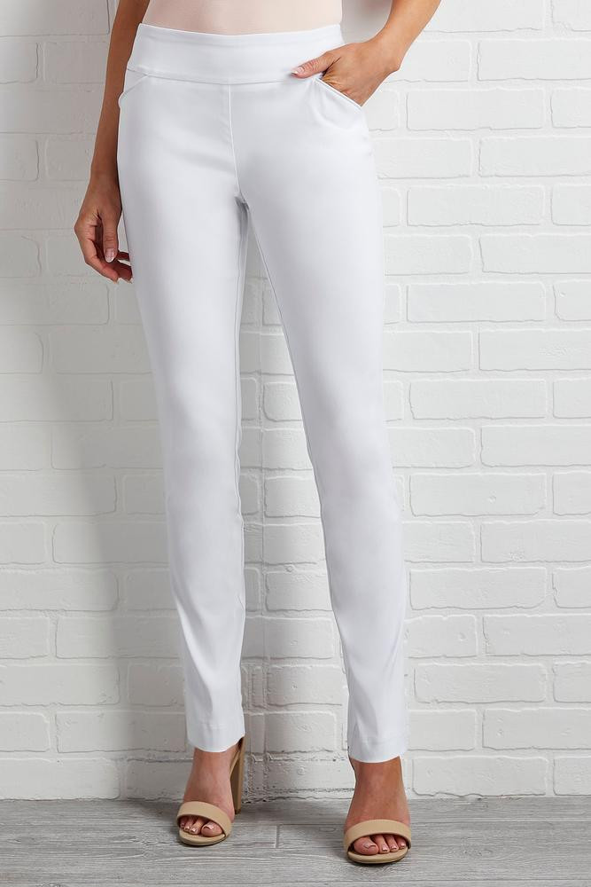 solid bengaline pants | Versona