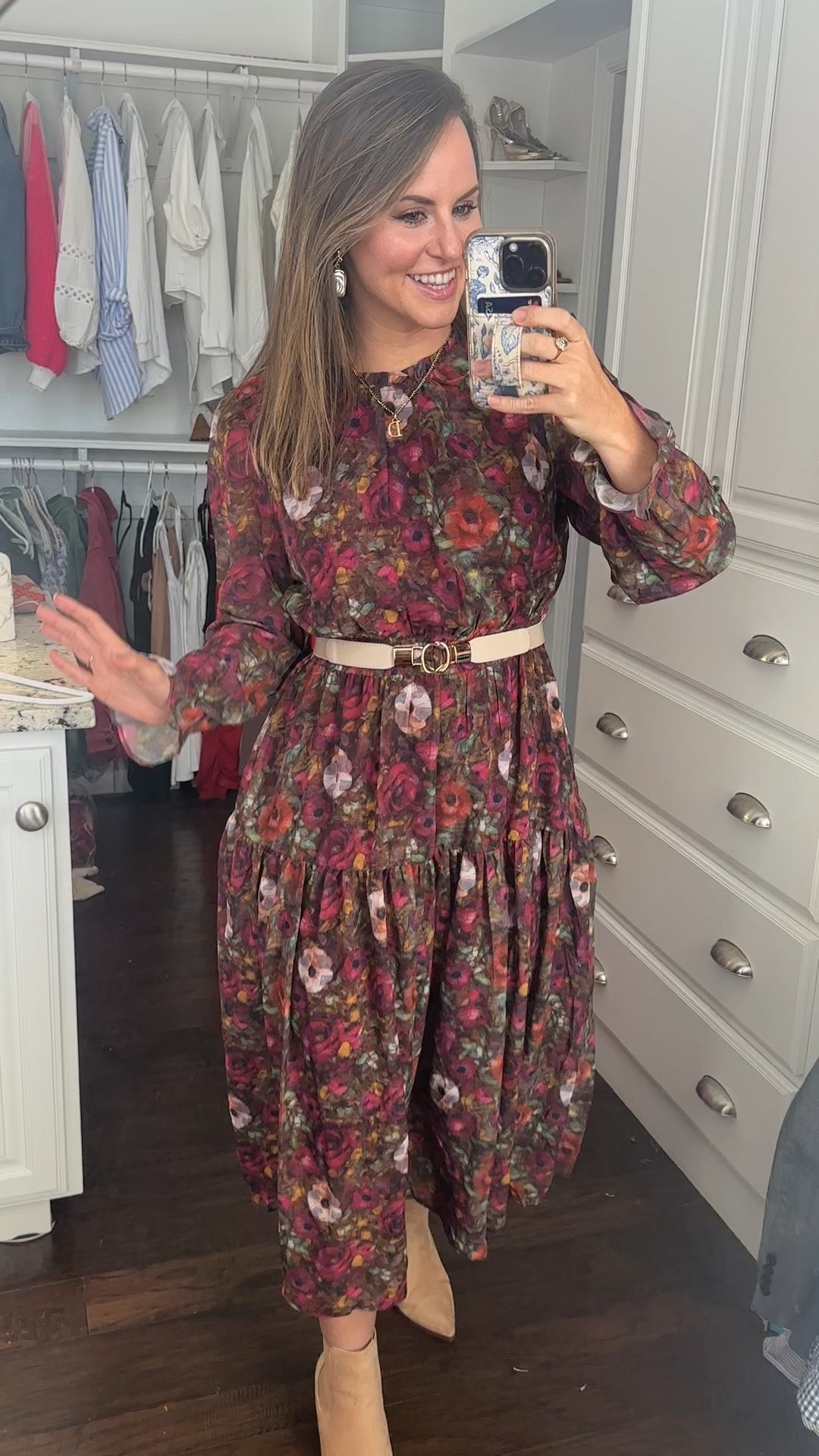 Fall /winter maxi dresses & outfit ideas great for winter weddings, family photo outfits, Thanksgiving outfit ideas, date night, Christmas card photo looks, holiday party dresses, etc! 

Wearing my true size M in all. 
Amazon fashion finds, Abercrombie plaid wrap skirt, sweater dresses, Christmas dress, nutcracker outfit 

#LTKgrwm #LTKHoliday #LTKFindsUnder50