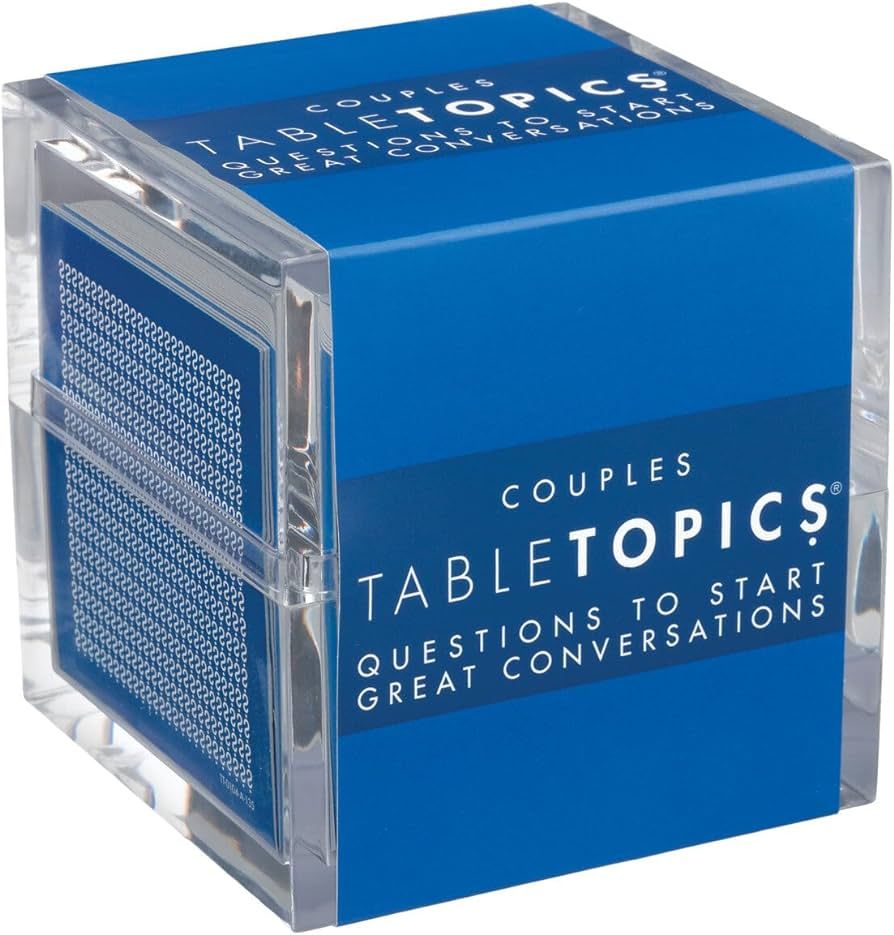 TableTopics Couples Question Game - 135 Fun Question Cards to Start Memorable, Fun Conversations,... | Amazon (US)