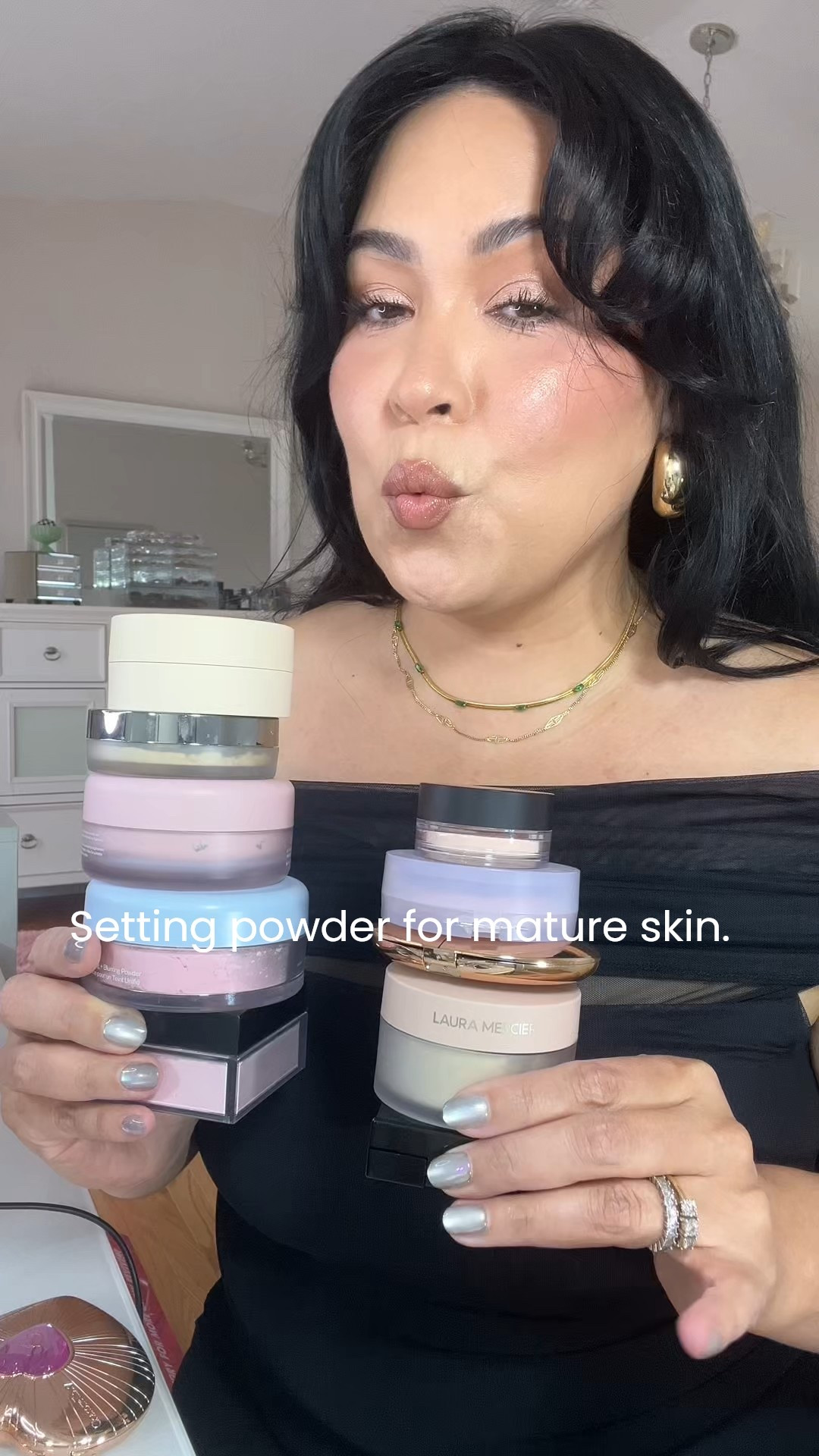 Reviewing setting powders. How do they work on mature skin. 

#LTKFindsUnder50 #LTKBeauty #LTKOver40