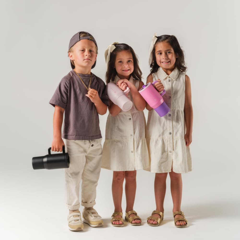 HydroJug Kids - 20 oz Insulated Kids Water Bottle with Flip Straw & Handle | Leak-Proof & Durable... | Amazon (US)