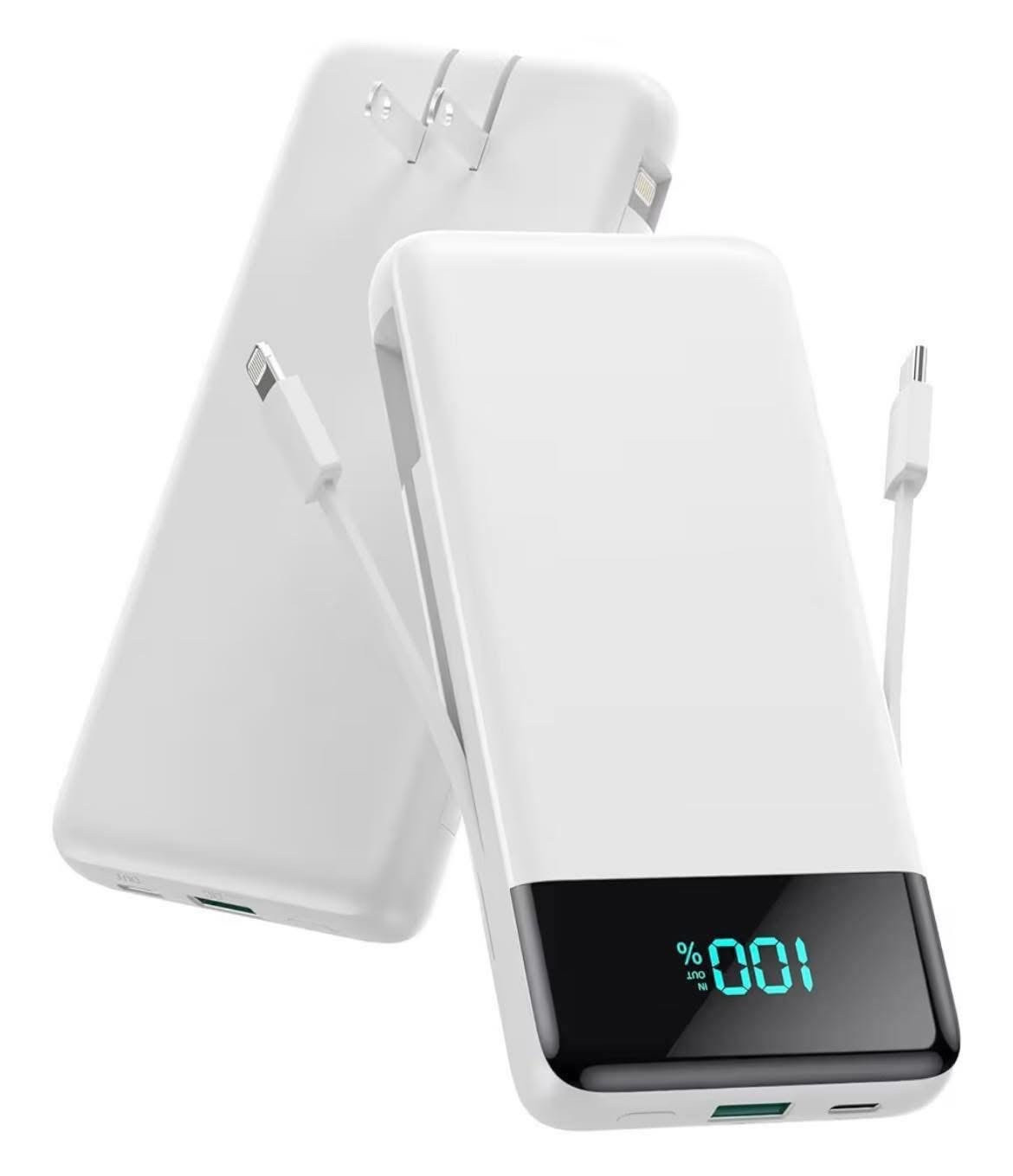 With lots of intense storms recently where I live and long power outages, I’ve been asked for a recommendation for an excellent portable charger! Wanted to share this again , as this is a fantastic version that I highly recommend. 

It’s also currently on Flash Sale at Amazon in several colors! It comes with built in plugs that can work with a variety of phones, tablets and other devices, plus to charge it, you just plug it right into the wall. In my own experience, I can get two + full phone charges out of this before I have to charge it again. Fantastic, handy item to own!

#LTKdayinmylife #LTKSaleAlert #LTKHome