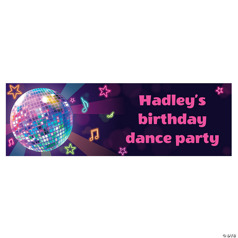 Retro Vibes Custom Banner | Oriental Trading Company