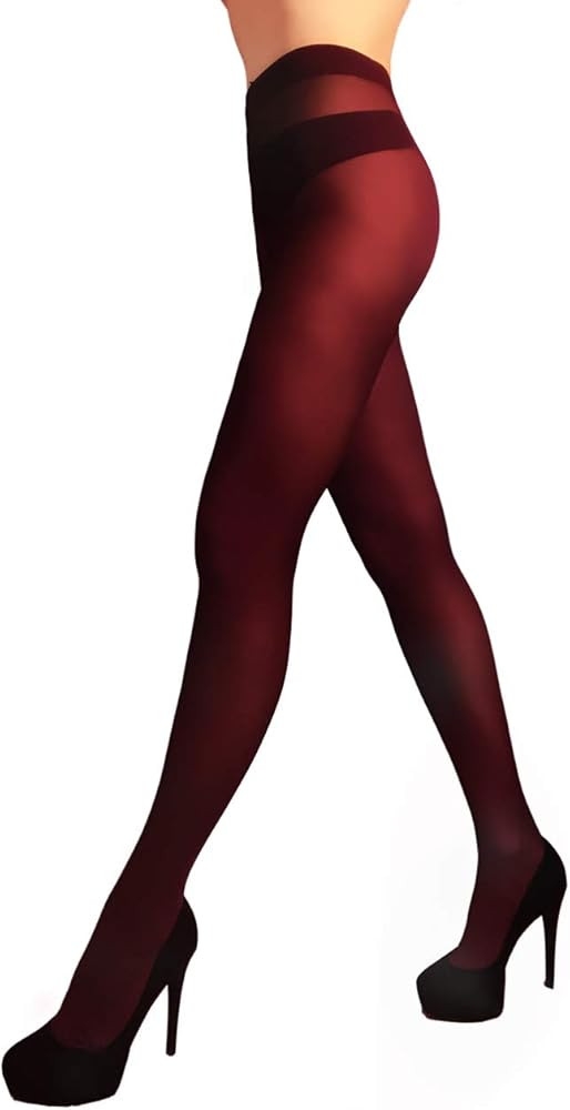 Mila Marutti Women's Tights Semi Opaque Stockings for Women Pantyhose Microfiber Nylons - Made in... | Amazon (US)