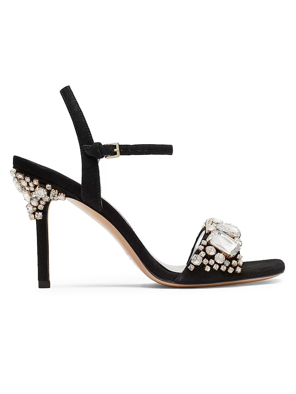 Treasure Crystal-Embellished Suede Sandals | Saks Fifth Avenue