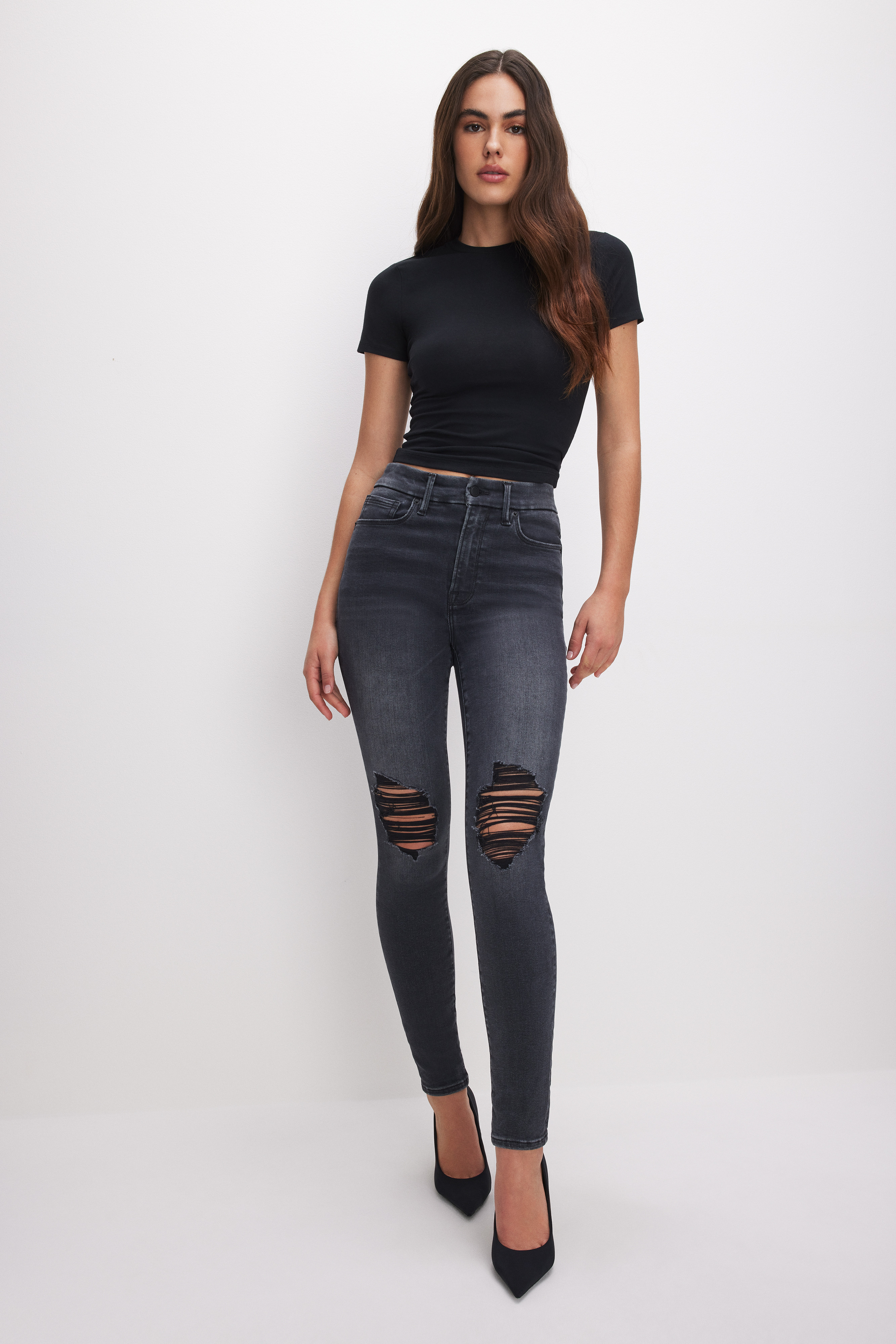 ALWAYS FITS GOOD LEGS SKINNY JEANS | Good American