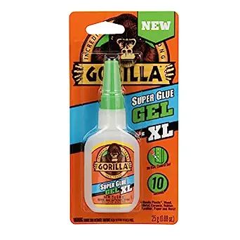 Gorilla Super Glue Gel XL, 25 Gram, Clear, (Pack of 1) | Amazon (US)