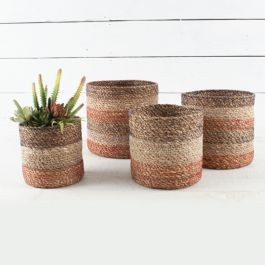 Striped Natural Baskets | Rod's Western Palace/ Country Grace