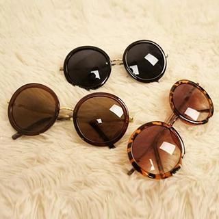 Retro Round Sunglasses | YesStyle Global