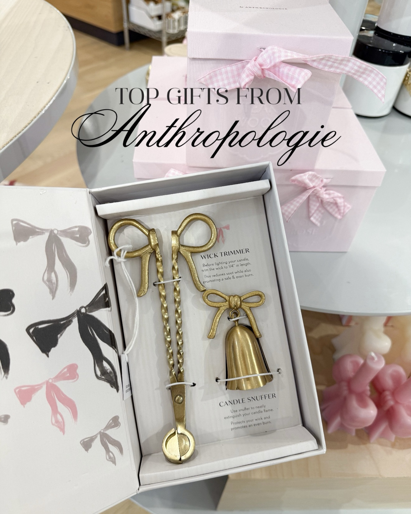 25+ gift ideas from Anthropologie! Use code: ANTHRO30 to get up to 30% off everything ❤️

Bows, gifts for the hostess, gifts for her, cyber week, Black Friday, candle accessories, canvas tote, fancythingsblog 

#LTKHoliday #LTKSaleAlert #LTKGiftGuide