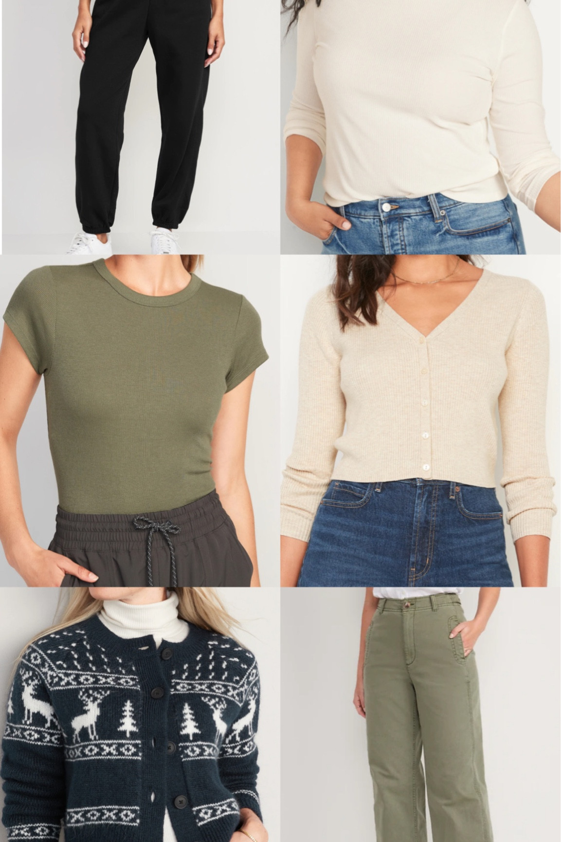 What I just checked out for: Old Navy edition! 🛍️ Y’all know I shopped in store today welllllllll…. I also shopped online! 40% off for the next two days! So I scored some major deals! Tap the product photos below to shop using my LTK!

Fall style, outfit inspo, thanksgiving, jogger pants, rib knit cardigan, holiday sweater, fair isle print, in my cart, sale 

#LTKstyletip #LTKsalealert #LTKunder50