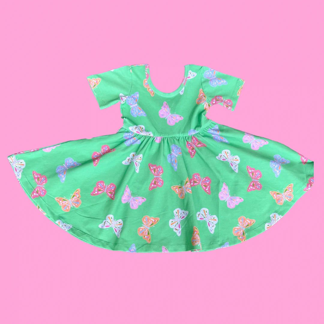 Butterfly Twirl Dress | Poppy Kids Co