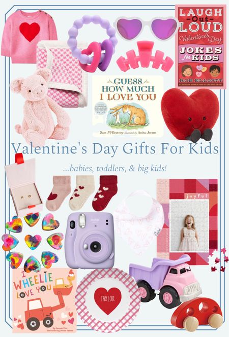 Valentine’s Day gifts for kids of all ages ❤️💗 more over on AshleyBrooke.com #valentinesday #valentinesgifts #kidsvalentines

#LTKSeasonal #LTKGiftGuide #LTKfamily