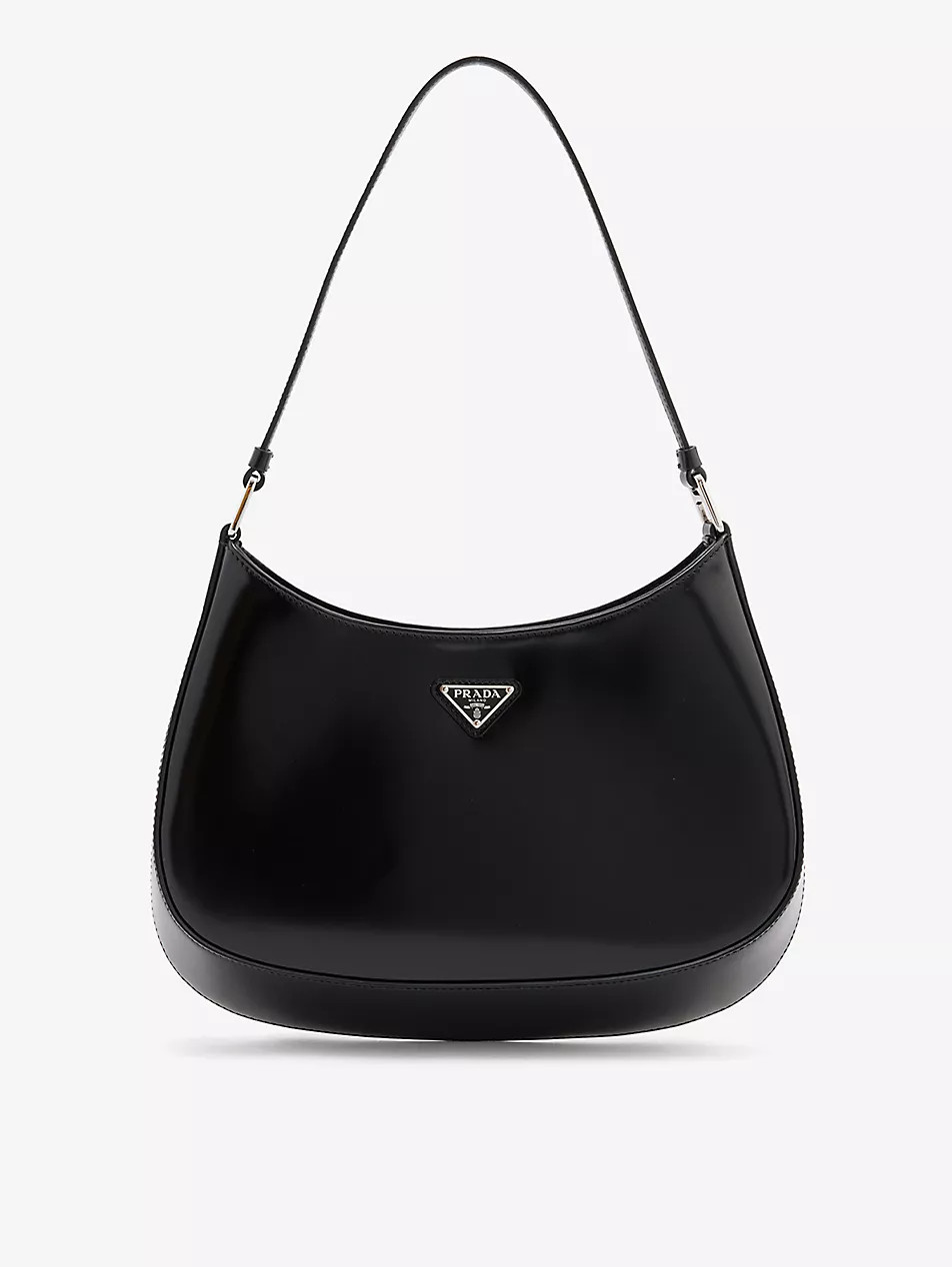 Cleo leather shoulder bag | Selfridges
