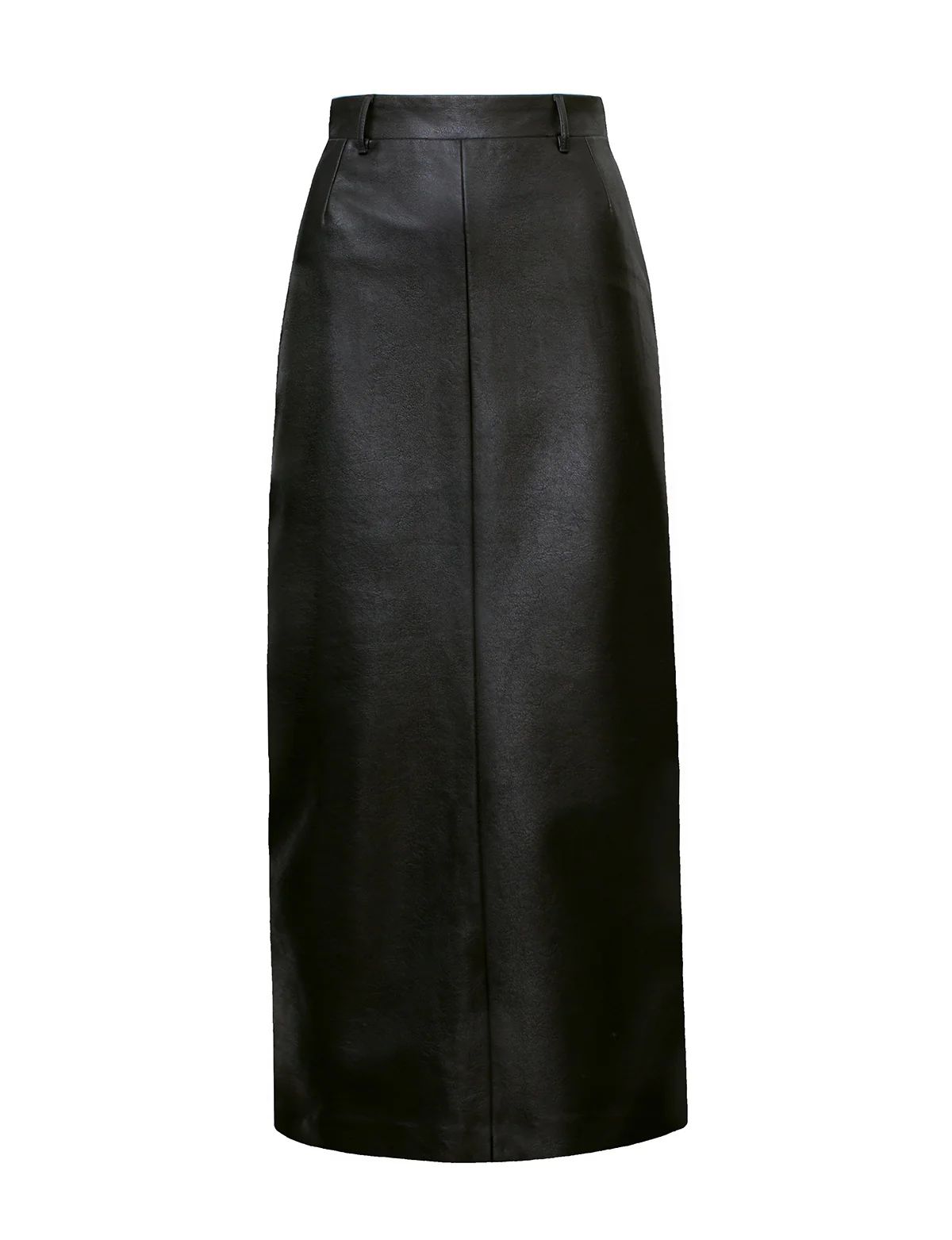 Yve Maxi Leather Skirt-PREORDER | Pixie Market