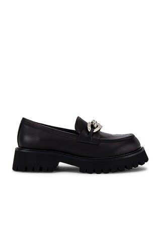 Tony Bianco Georgi Loafer in Black Como from Revolve.com | Revolve Clothing (Global)