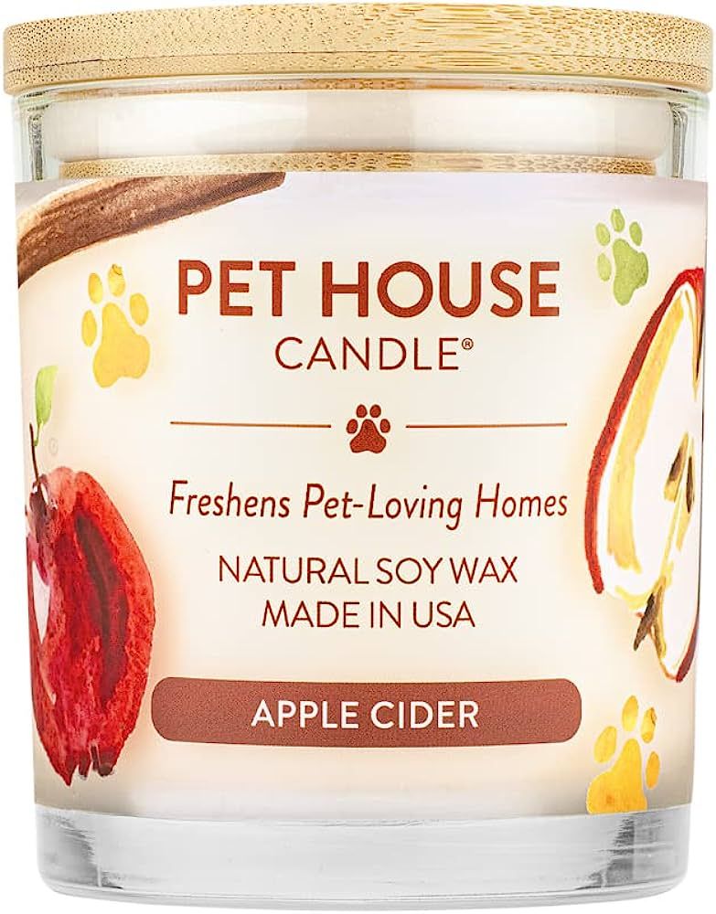 One Fur All, Pet House Candle - 100% Soy Wax Candle - Pet Odor Eliminator for Home - Non-Toxic and E | Amazon (US)