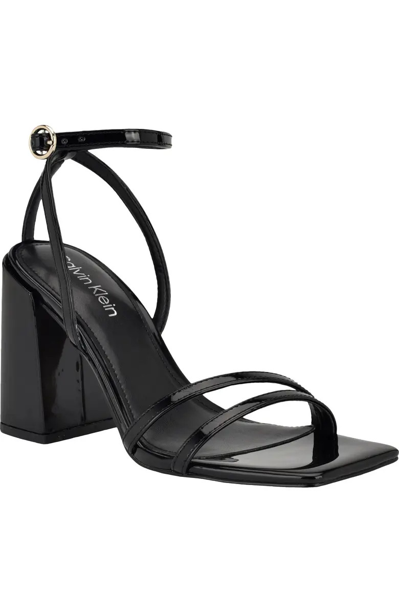 Calvin Klein Sassa Ankle Strap Sandal (Women) | Nordstrom | Nordstrom
