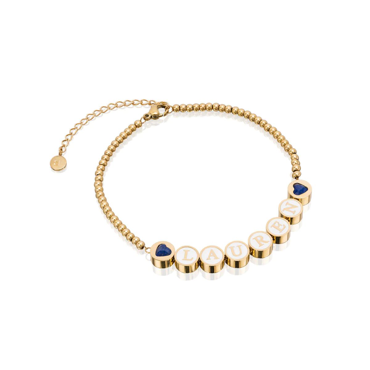 Custom Bead Bracelet (Gold) | Abbott Lyon