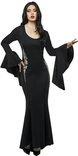 Rubies Wednesday: Morticia Addams Costume Dress for Adults, Women's Large | Amazon (US)