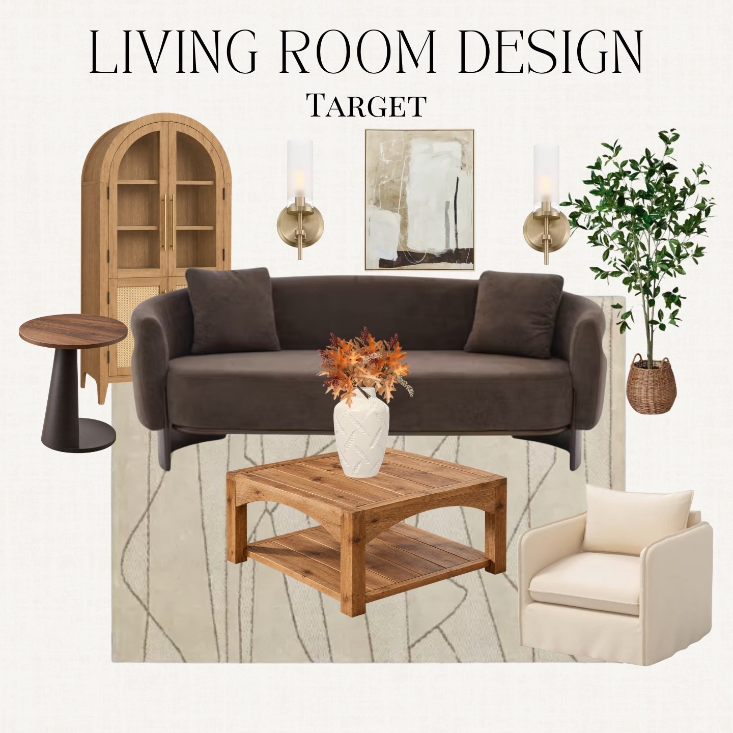 Target living room design 😍

Target living room design, Target living room decor, Target living room furniture, Target home decor, Target home finds, Studio McGee Target, Threshold Target, Threshold designed with Studio McGee, living room design, living room decor, living room ideas, living room inspiration, living room furniture, living room makeover, living room refresh, sofa, sectional sofa, accent chair, swivel chair, upholstered chair, coffee table, wood coffee table, side table, end table, console table, media console, TV stand, living room rug, area rug, vintage inspired rug, table lamp, floor lamp, throw pillows, throw blankets, curtains, wall art, framed wall art, decorative mirror, faux olive tree, decorative vase, woven baskets, neutral living room, cozy living room, traditional living room, transitional living room, modern traditional living room, affordable living room furniture, affordable home decor, designer look for less