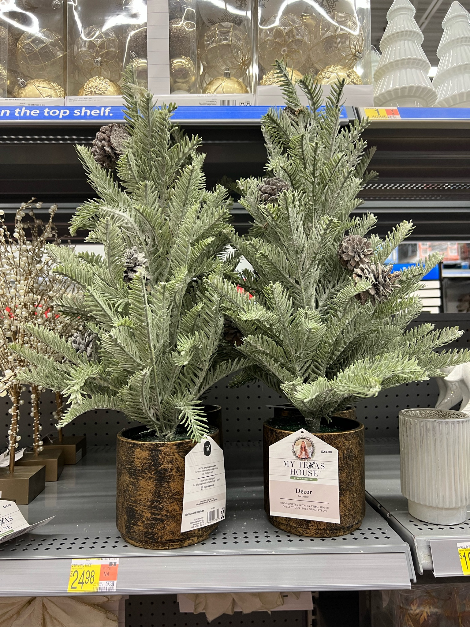 Small Christmas trees from Walmart

#LTKSeasonal #LTKHolidaySale #LTKHoliday