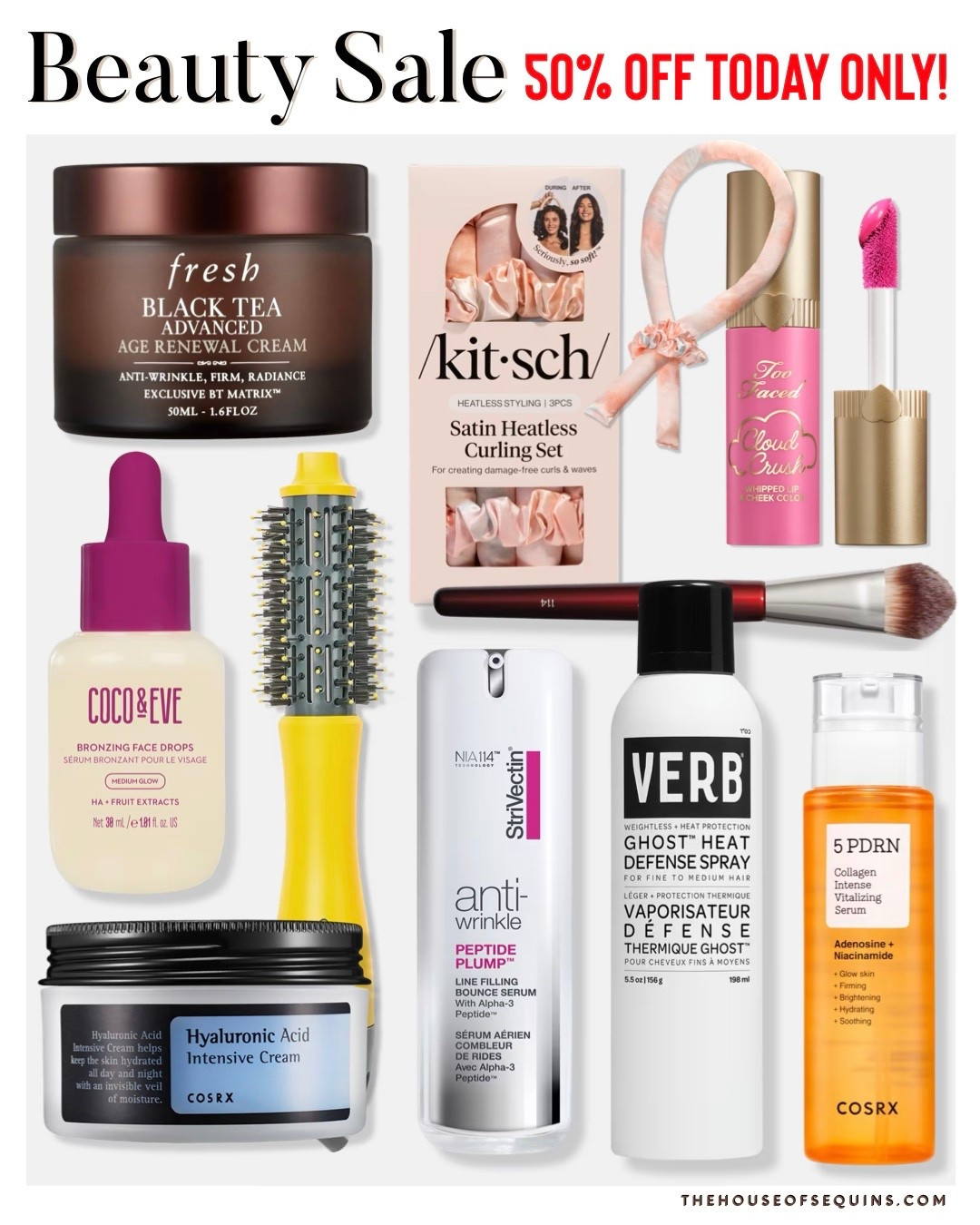 Shop Ulta’s 21 Days of Beauty! 50% OFF select beauty TODAY ONLY!

#LTKSaleAlert #LTKBeauty

Comment SHOP below to receive a DM with the link to this post on my LTK ⬇ https://liketk.it/6n0Uu