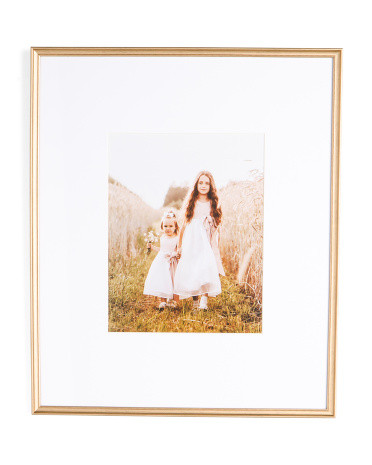 20x24 Matted To 11x14 Think Beaded Wall Portrait Frame | TJ Maxx