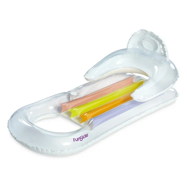 Funsicle Cloud White Relaxing Lounge, Inflatable Pool Float, Adults, Unisex | Walmart (US)