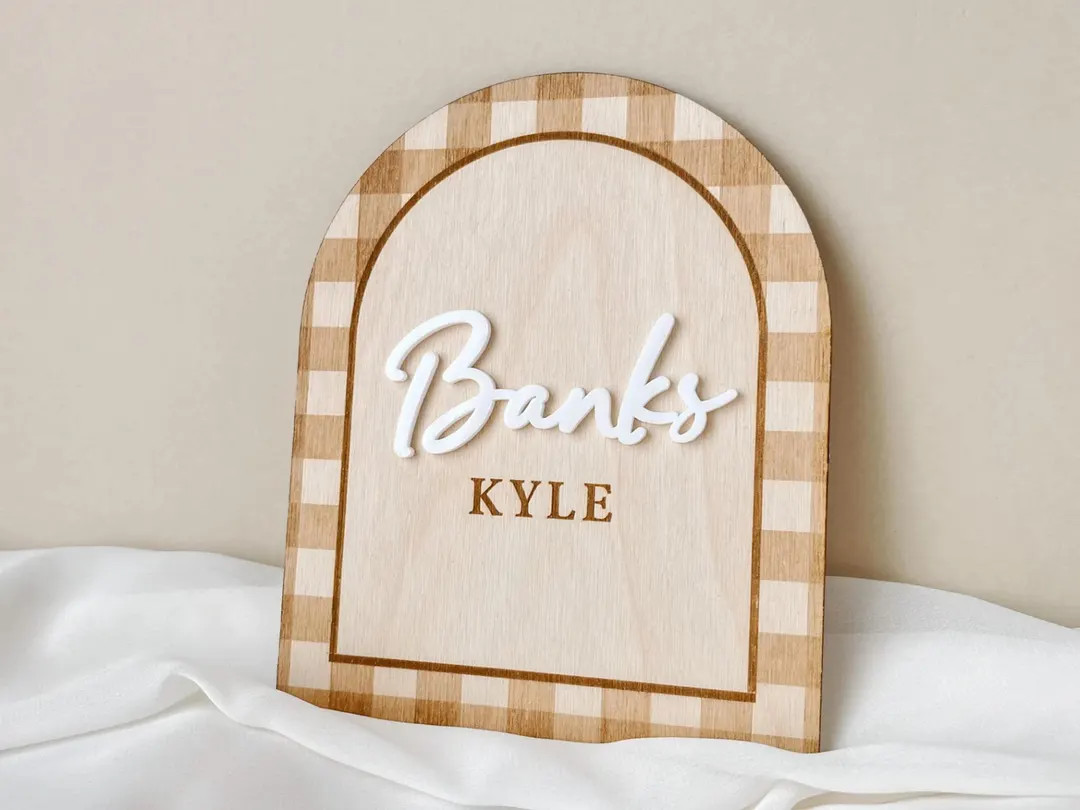Birth Announcement Sign for Hospital Baby Boy Name Sign for Hospital Birth Announcement Boy Hospi... | Etsy (US)
