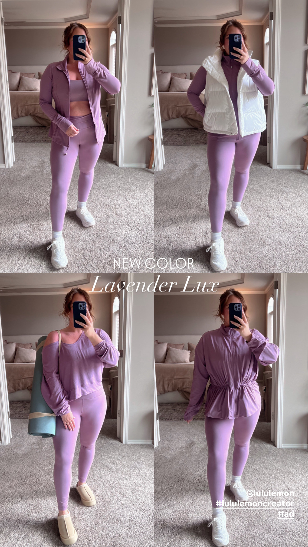 lululemon haul! Sharing my sizing for reference:

➖ Bottoms: Size 12, 25” length
➖ Jackets: Size Large or 12
➖ Sports Bras: Size 12

For context, I’m 5’4” and 180 lbs! Hope this helps if you’re shopping. Let me know if you have any faves!

 #lululemoncreator #ad @lululemon

#LTKFitness #LTKMidsize #LTKActive