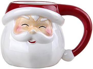 Comfy Hour Winter Holiday Home Collection 3" Christmas Santa Mug, Cup for One, Ceramic | Amazon (US)