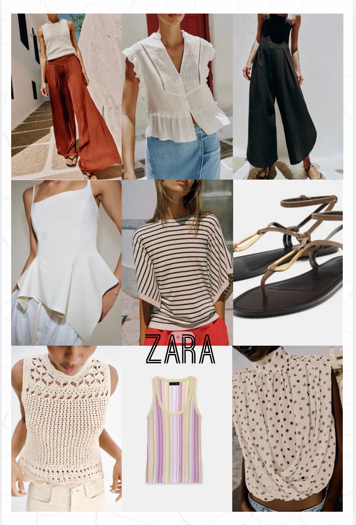 A few more items/looks that caught my eye. Zara finds. Summer style.

#LTKSeasonal #LTKOver40
