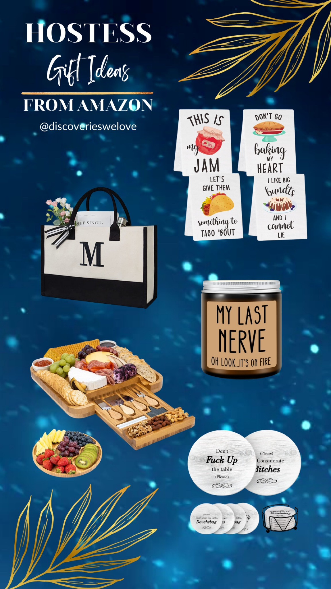 Hostess gift ideas you can find on Amazon, don’t go empty handed lol 🥳🥂🍾🎇

#LTKHoliday #LTKGiftGuide #LTKunder100