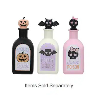 Assorted 7" Halloween Glass Bottle Tabletop Décor by Ashland® | Michaels | Michaels Stores