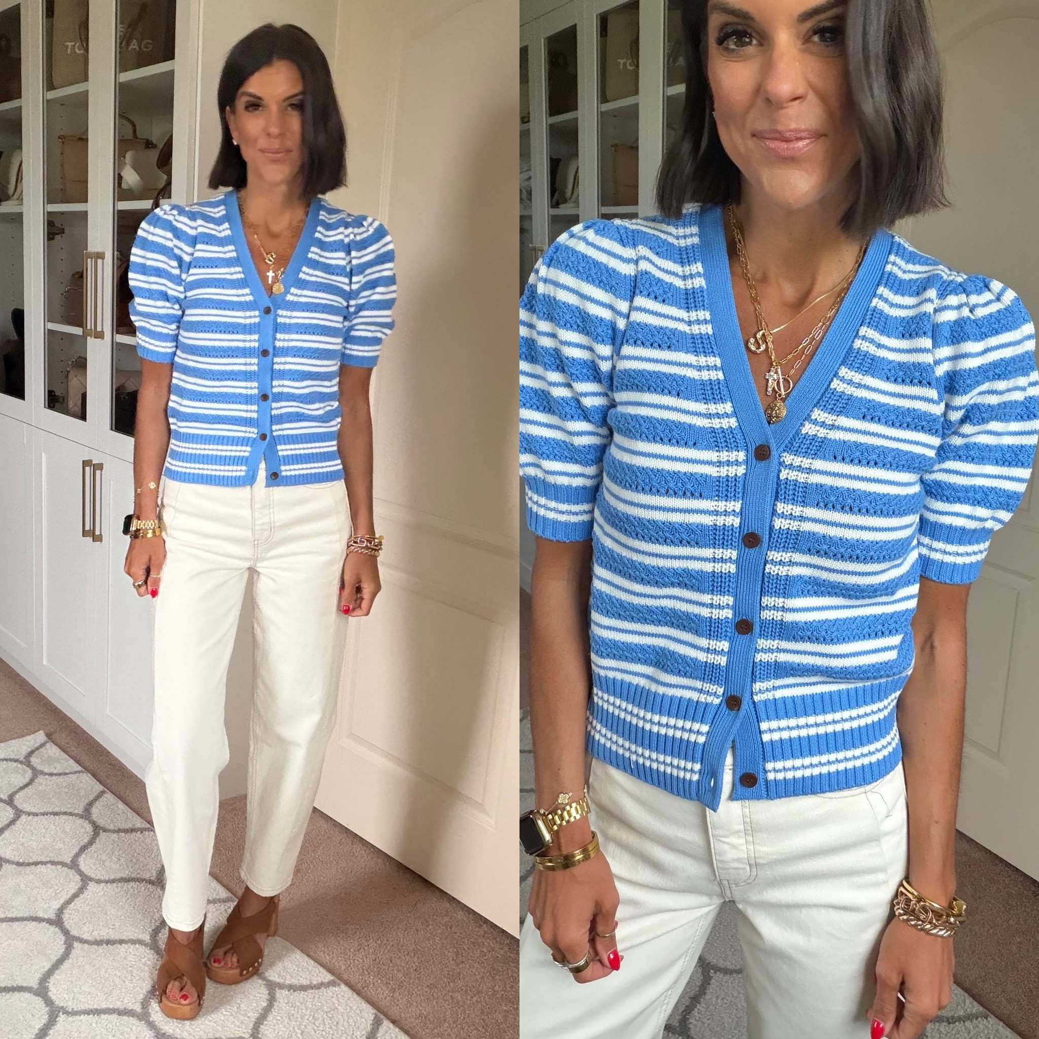 Love this Walmart sweater! Size xs in sweater, size 0 in jeans. 

#LTKgrwm #LTKSeasonal #LTKootd