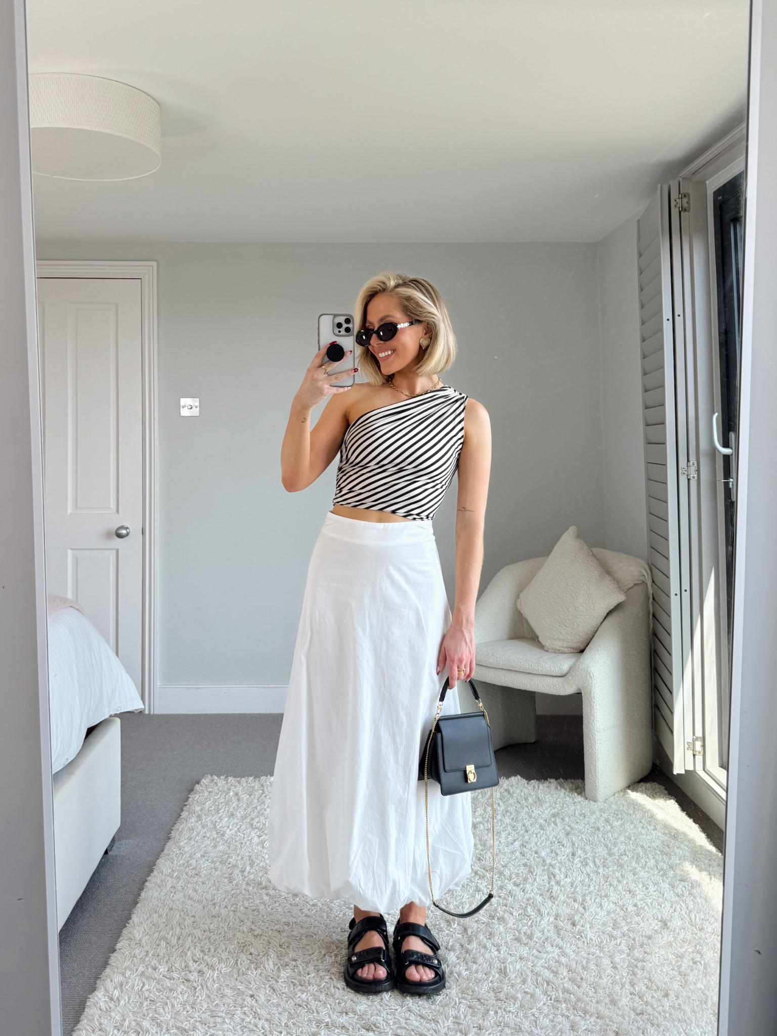 ◇hug your skin◇ Balloon padded midi skirt brown WRINKLED EFFECT BALLOON MIDI SKIRT - Brown | ZARA United States