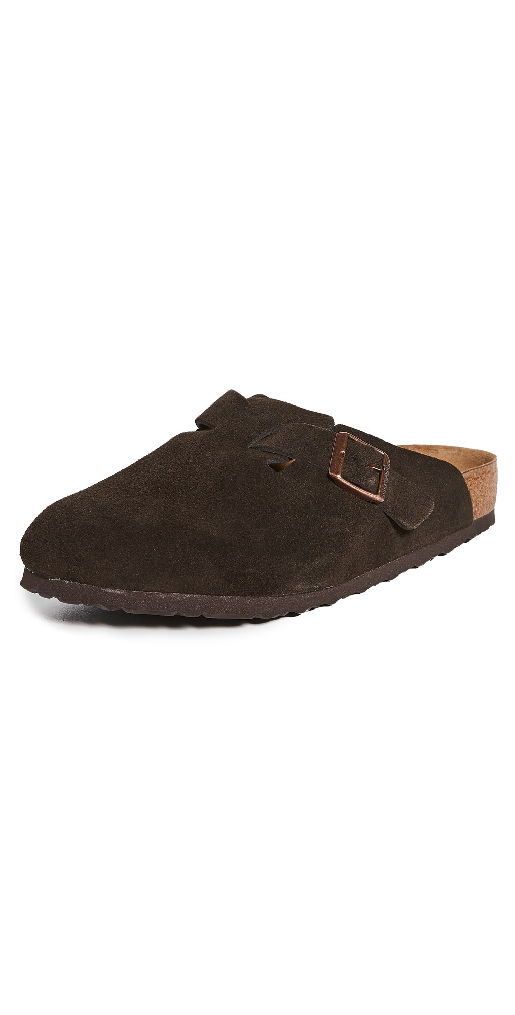 Birkenstock Boston Soft Footbed Clogs Mocha 43 | Shopbop